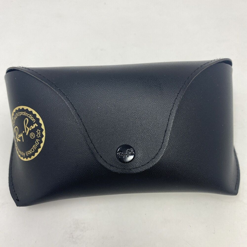 Ray Ban Aviator Black Sunglasses Case w/ Belt Loop ~ Excellent condition